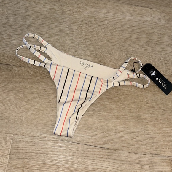 ☀️tavik vine  swim bottom horizon stripe tapioca - Picture 4 of 5